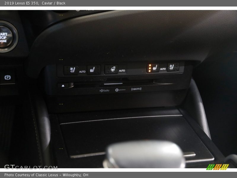 Caviar / Black 2019 Lexus ES 350