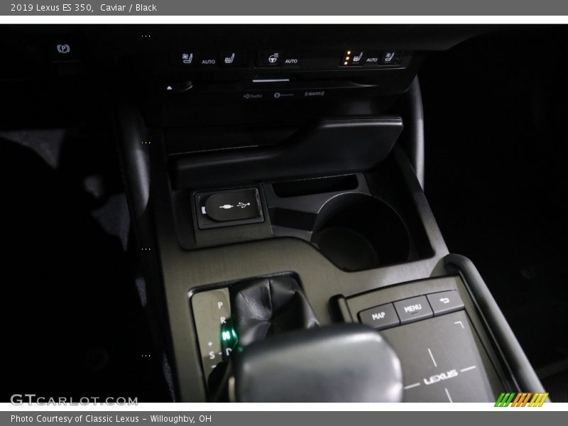 Caviar / Black 2019 Lexus ES 350