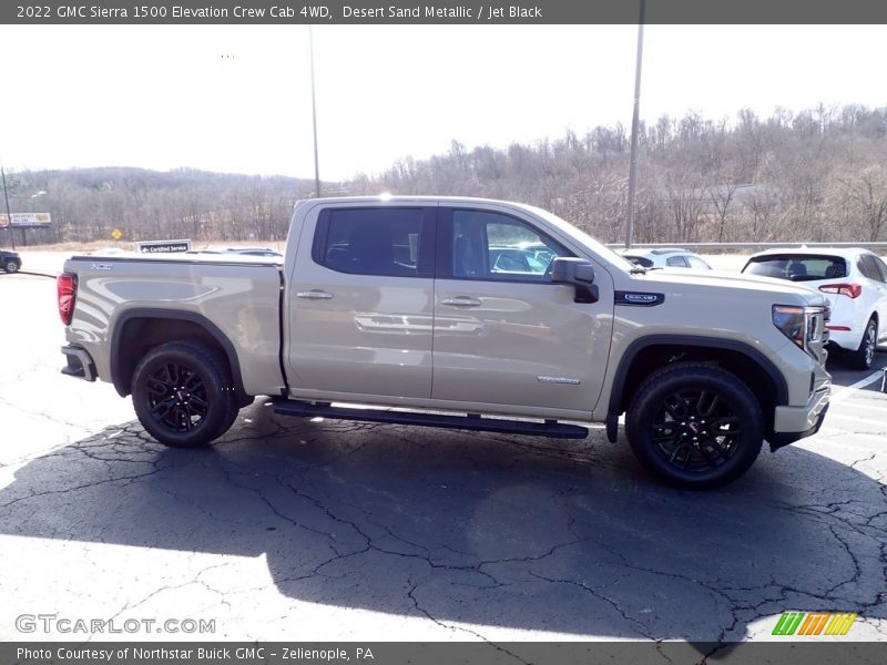  2022 Sierra 1500 Elevation Crew Cab 4WD Desert Sand Metallic