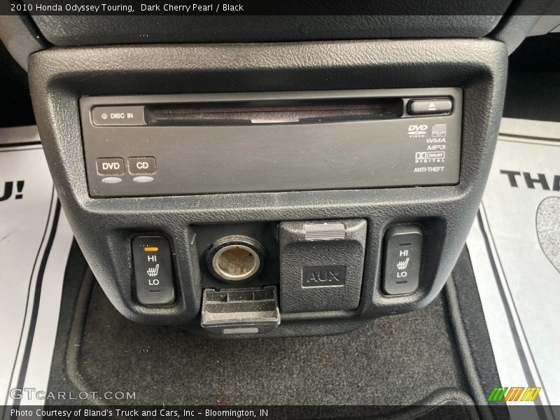Dark Cherry Pearl / Black 2010 Honda Odyssey Touring