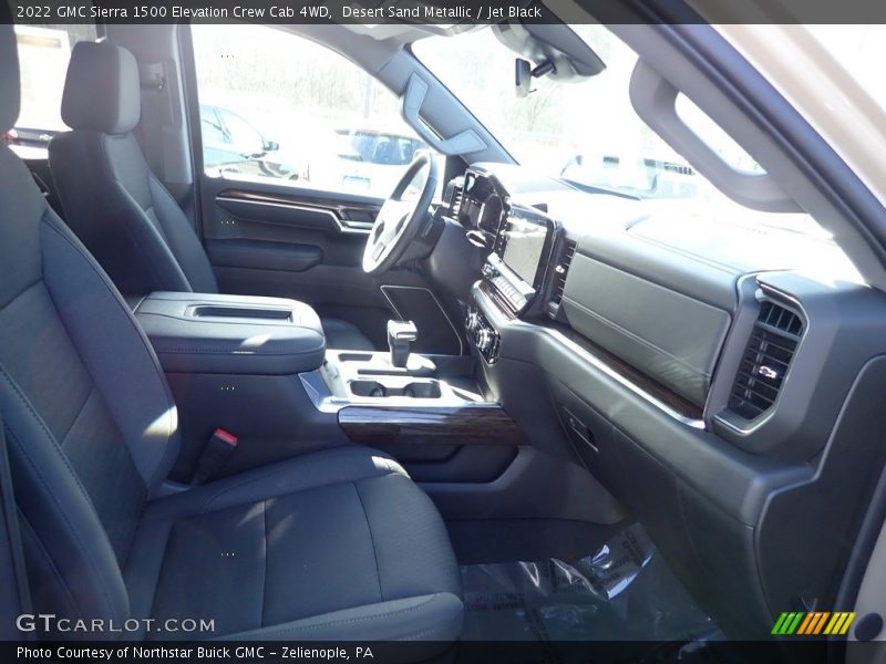 Desert Sand Metallic / Jet Black 2022 GMC Sierra 1500 Elevation Crew Cab 4WD