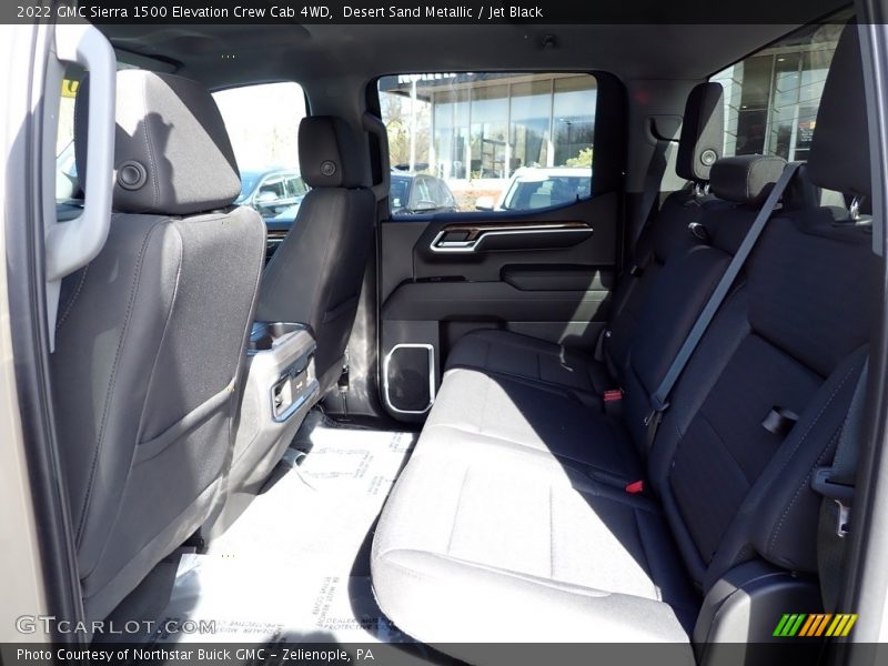 Desert Sand Metallic / Jet Black 2022 GMC Sierra 1500 Elevation Crew Cab 4WD