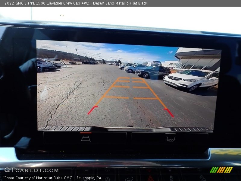 Desert Sand Metallic / Jet Black 2022 GMC Sierra 1500 Elevation Crew Cab 4WD