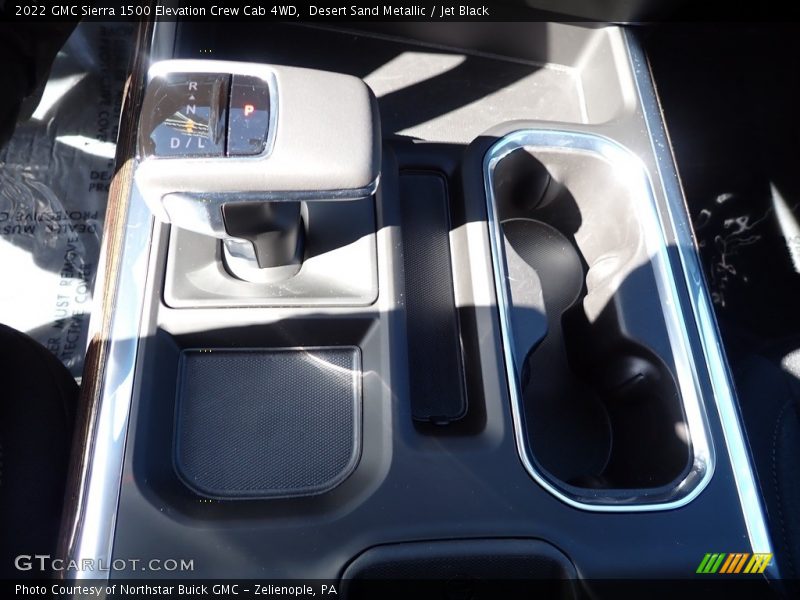 Desert Sand Metallic / Jet Black 2022 GMC Sierra 1500 Elevation Crew Cab 4WD