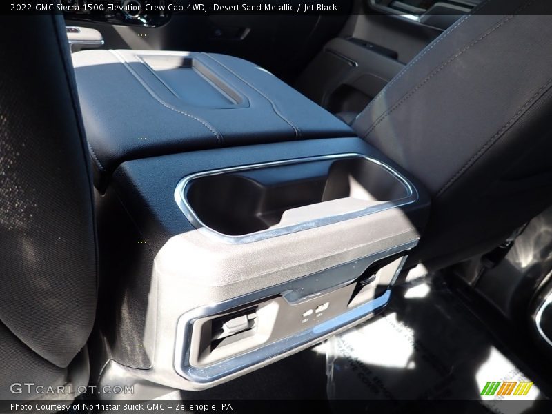 Desert Sand Metallic / Jet Black 2022 GMC Sierra 1500 Elevation Crew Cab 4WD