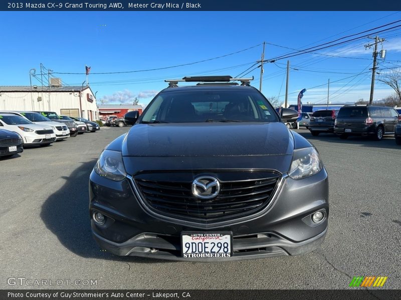Meteor Gray Mica / Black 2013 Mazda CX-9 Grand Touring AWD