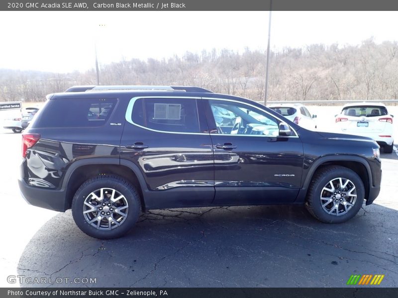Carbon Black Metallic / Jet Black 2020 GMC Acadia SLE AWD