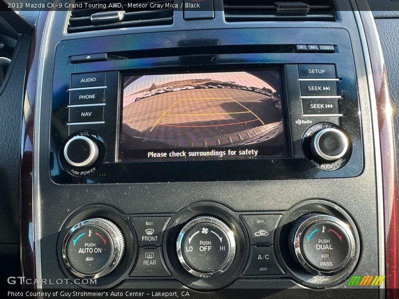 Controls of 2013 CX-9 Grand Touring AWD