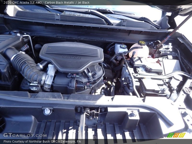 Carbon Black Metallic / Jet Black 2020 GMC Acadia SLE AWD