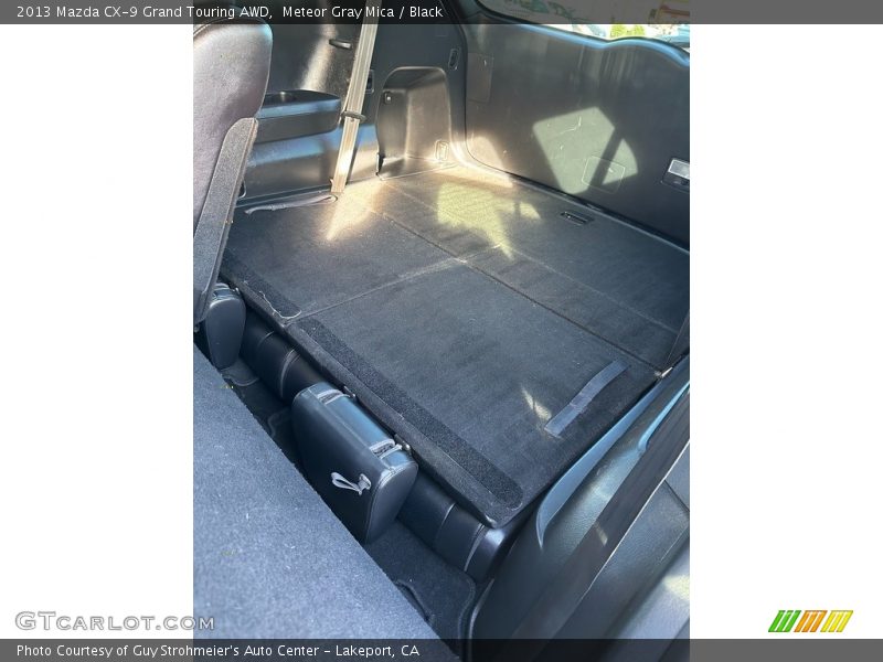 Meteor Gray Mica / Black 2013 Mazda CX-9 Grand Touring AWD