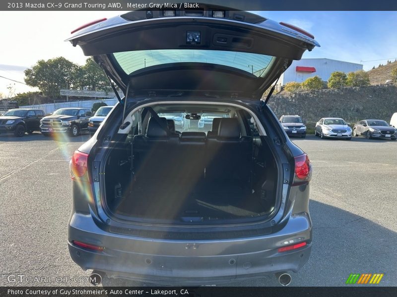 Meteor Gray Mica / Black 2013 Mazda CX-9 Grand Touring AWD