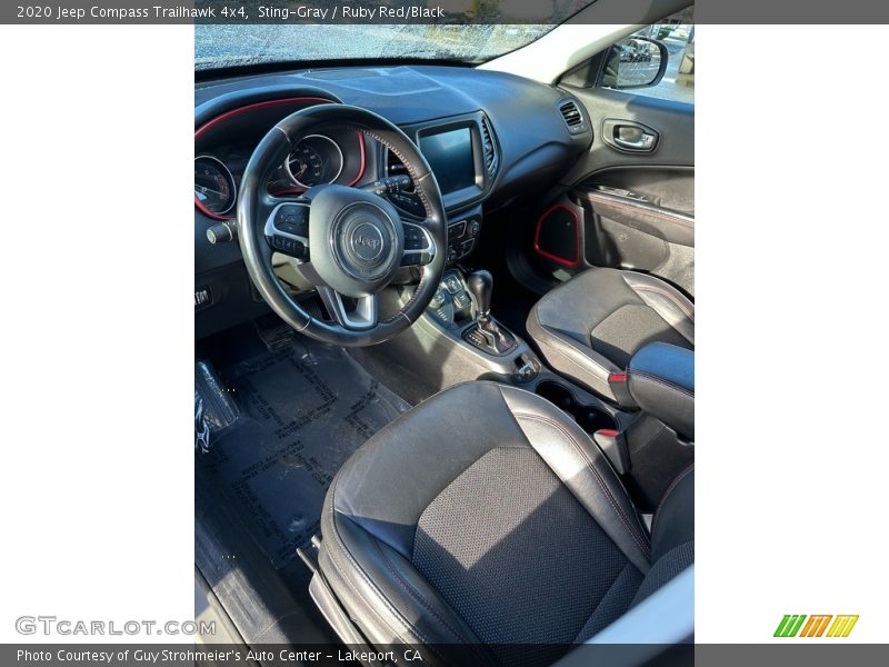 Sting-Gray / Ruby Red/Black 2020 Jeep Compass Trailhawk 4x4