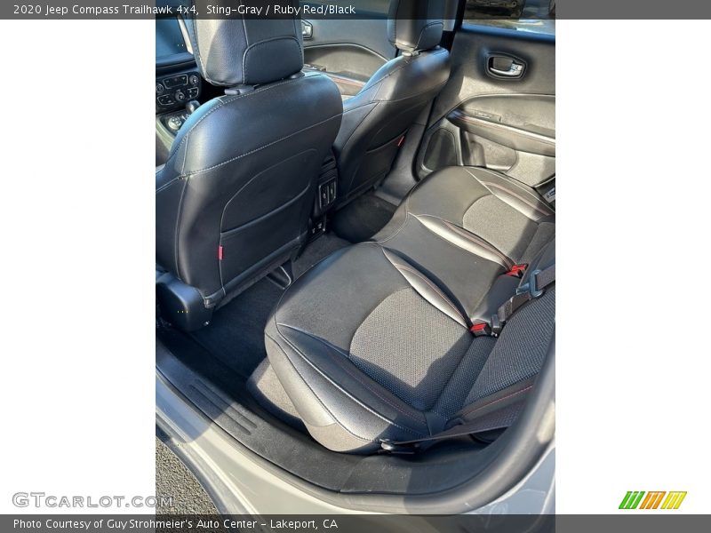 Sting-Gray / Ruby Red/Black 2020 Jeep Compass Trailhawk 4x4