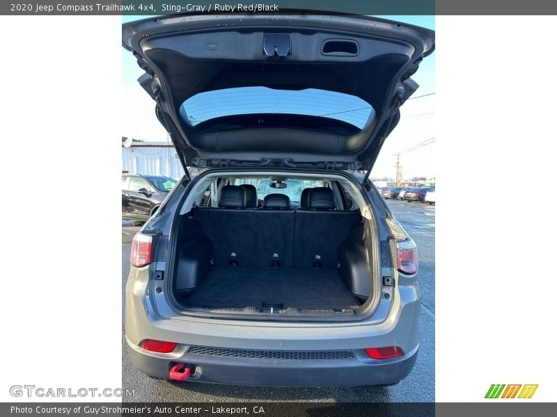 Sting-Gray / Ruby Red/Black 2020 Jeep Compass Trailhawk 4x4
