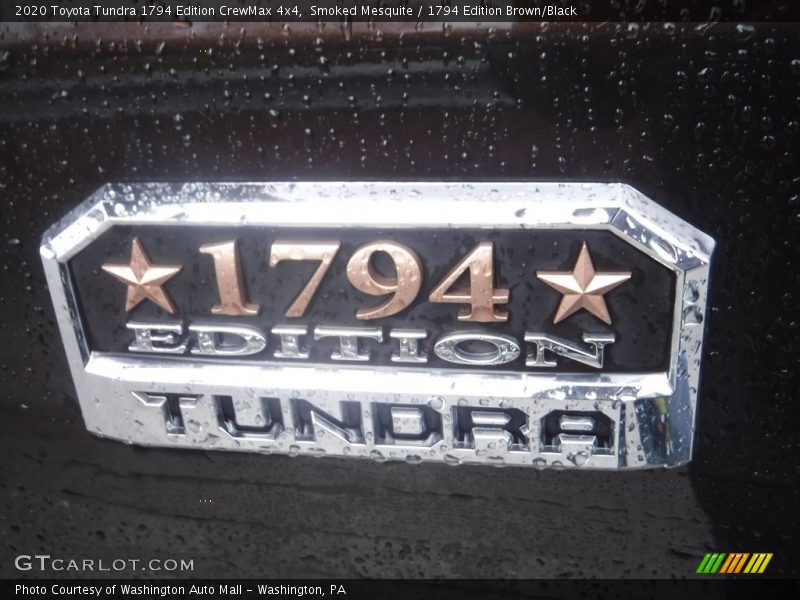Smoked Mesquite / 1794 Edition Brown/Black 2020 Toyota Tundra 1794 Edition CrewMax 4x4