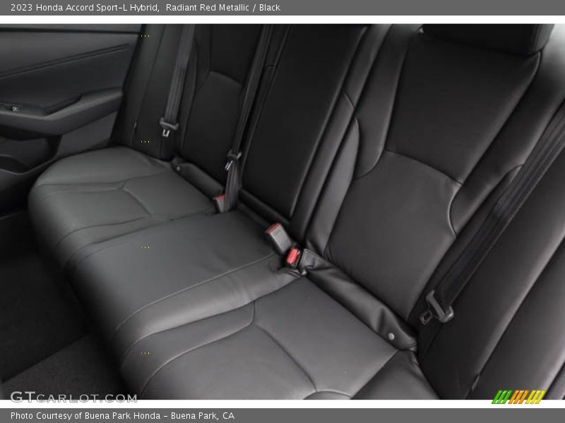 Rear Seat of 2023 Accord Sport-L Hybrid