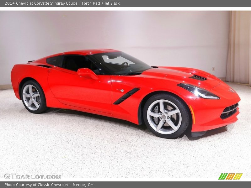 Torch Red / Jet Black 2014 Chevrolet Corvette Stingray Coupe