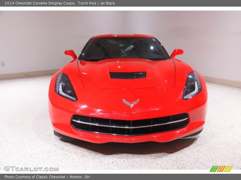 Torch Red / Jet Black 2014 Chevrolet Corvette Stingray Coupe