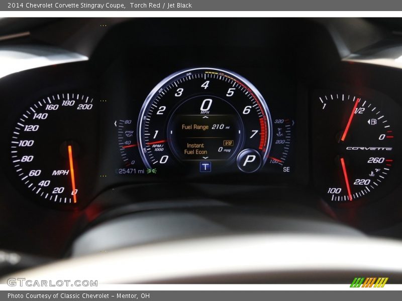 Torch Red / Jet Black 2014 Chevrolet Corvette Stingray Coupe