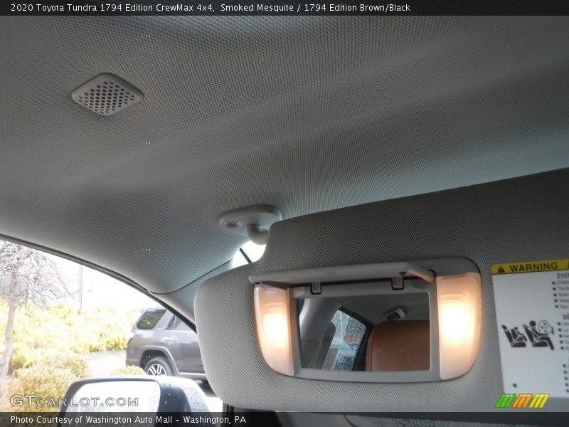 Smoked Mesquite / 1794 Edition Brown/Black 2020 Toyota Tundra 1794 Edition CrewMax 4x4
