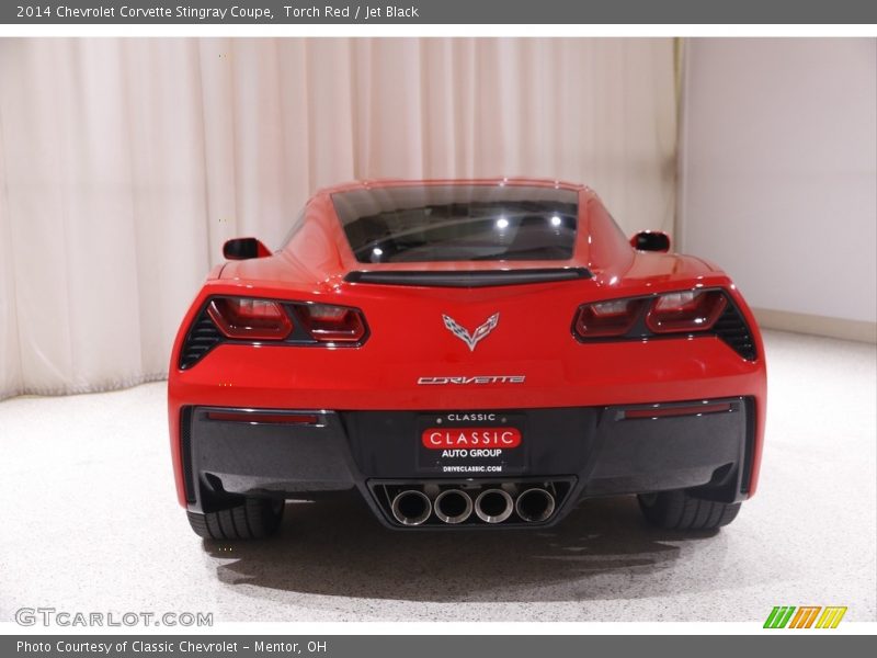 Torch Red / Jet Black 2014 Chevrolet Corvette Stingray Coupe