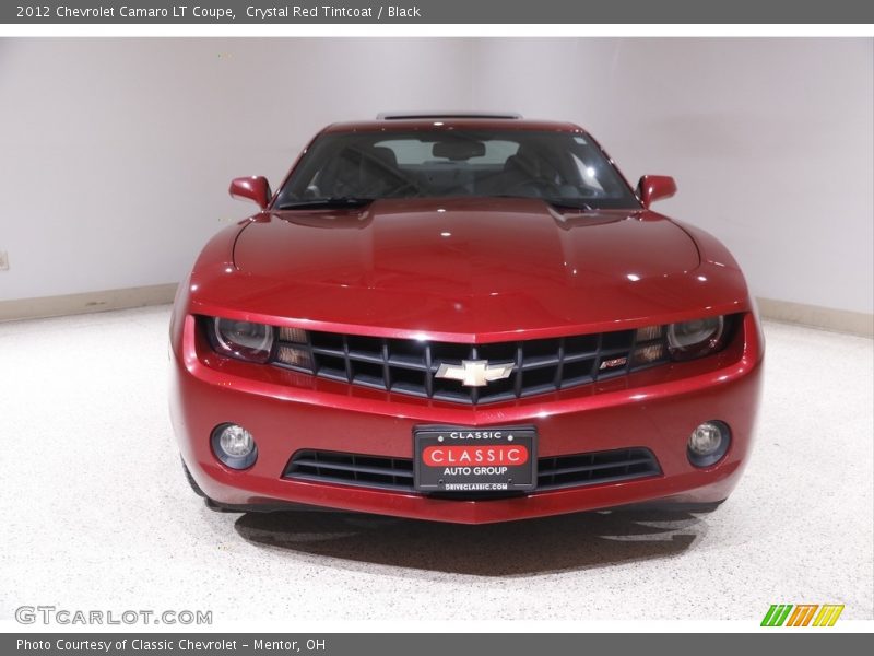 Crystal Red Tintcoat / Black 2012 Chevrolet Camaro LT Coupe