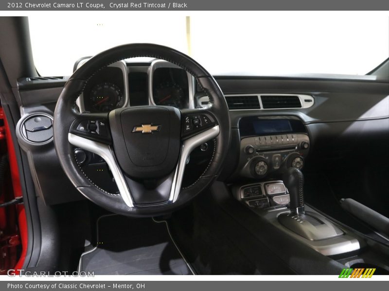 Crystal Red Tintcoat / Black 2012 Chevrolet Camaro LT Coupe