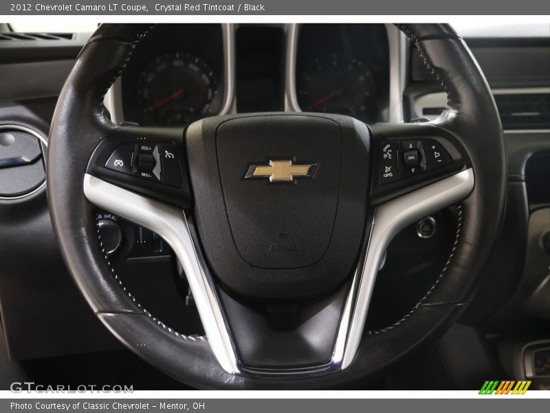 Crystal Red Tintcoat / Black 2012 Chevrolet Camaro LT Coupe