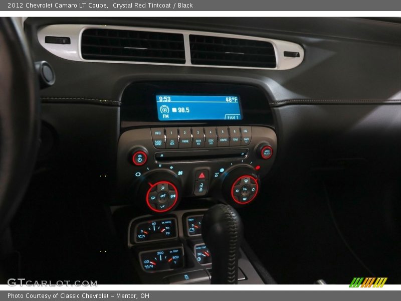 Crystal Red Tintcoat / Black 2012 Chevrolet Camaro LT Coupe