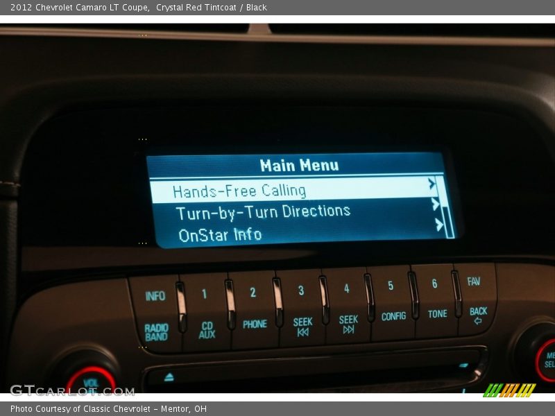 Crystal Red Tintcoat / Black 2012 Chevrolet Camaro LT Coupe