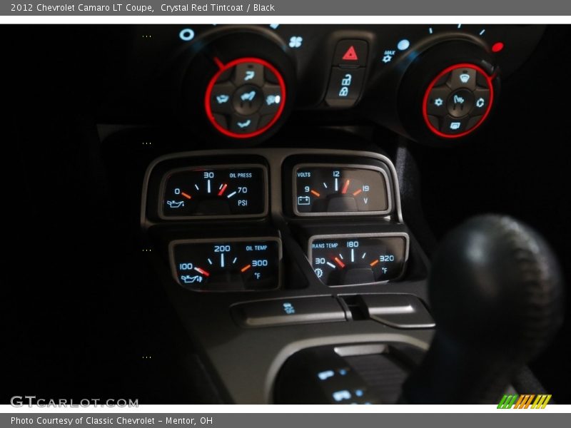 Crystal Red Tintcoat / Black 2012 Chevrolet Camaro LT Coupe