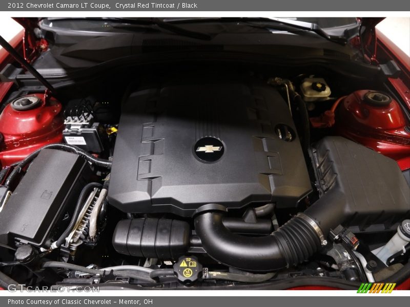 Crystal Red Tintcoat / Black 2012 Chevrolet Camaro LT Coupe