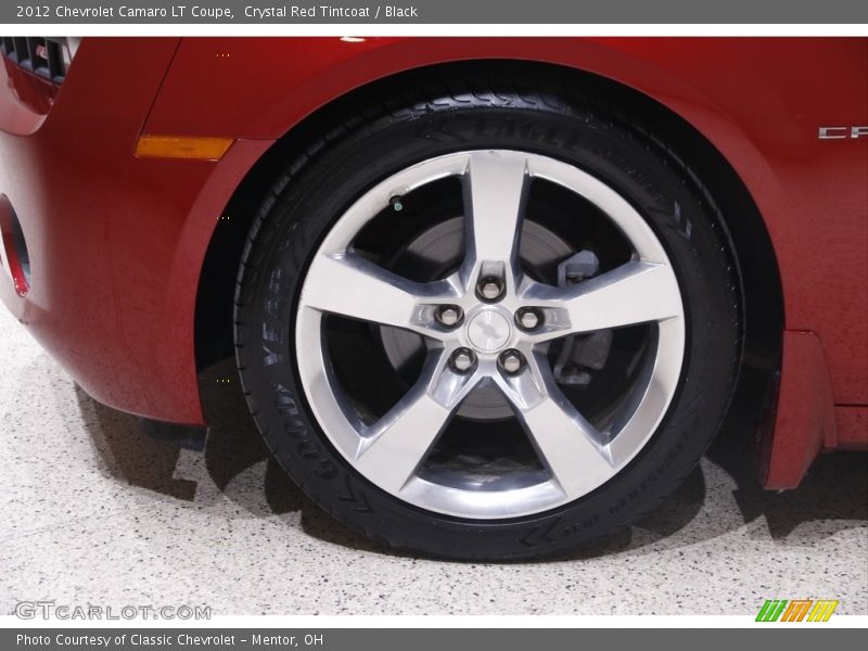 Crystal Red Tintcoat / Black 2012 Chevrolet Camaro LT Coupe