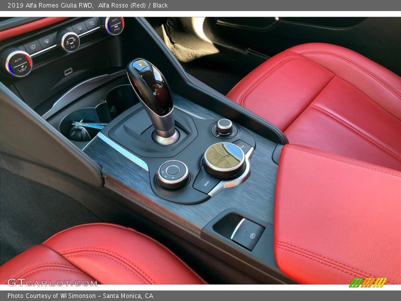 Alfa Rosso (Red) / Black 2019 Alfa Romeo Giulia RWD