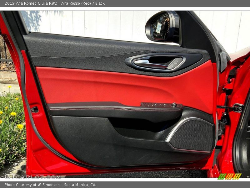 Door Panel of 2019 Giulia RWD