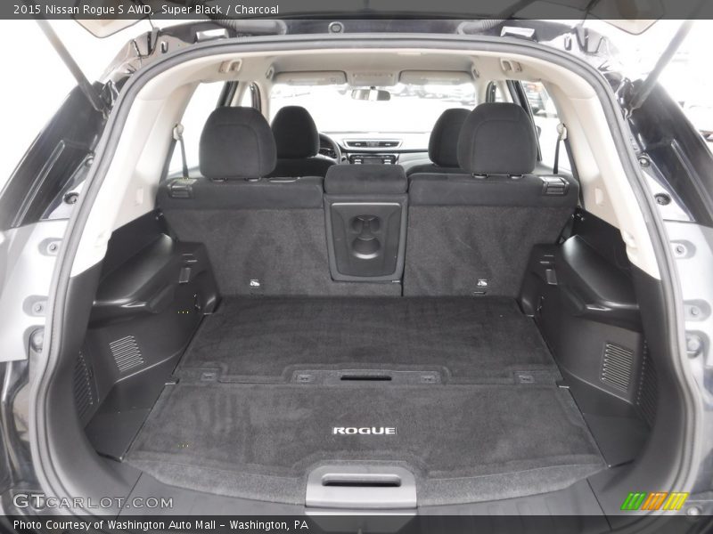 Super Black / Charcoal 2015 Nissan Rogue S AWD