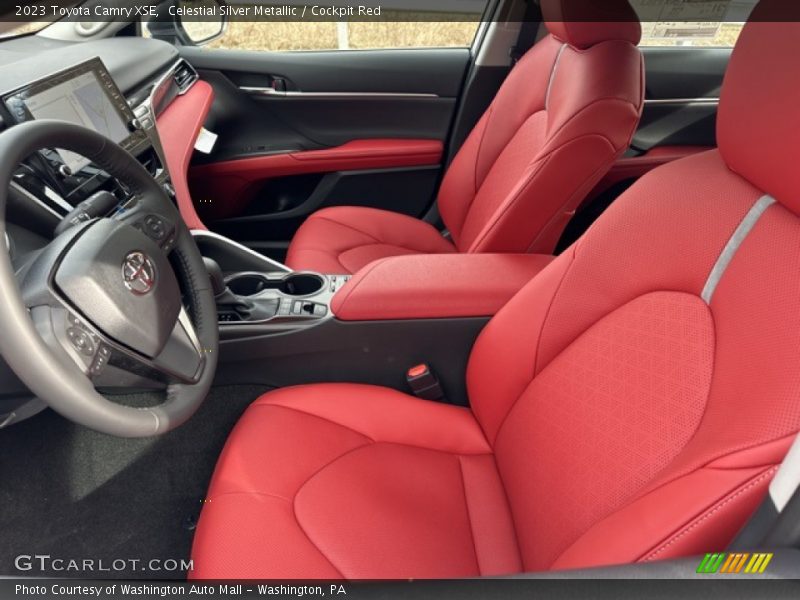 Front Seat of 2023 Camry XSE