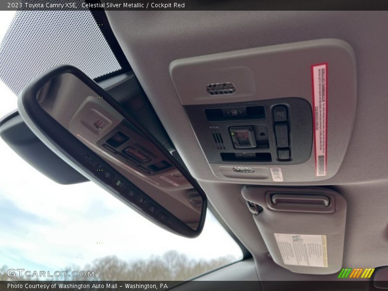 Celestial Silver Metallic / Cockpit Red 2023 Toyota Camry XSE