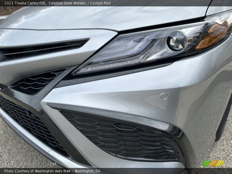 Celestial Silver Metallic / Cockpit Red 2023 Toyota Camry XSE