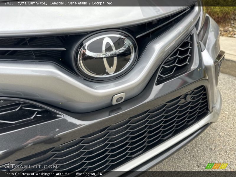 Celestial Silver Metallic / Cockpit Red 2023 Toyota Camry XSE