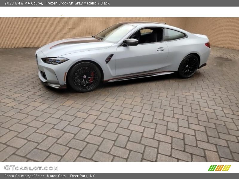 Frozen Brooklyn Gray Metallic / Black 2023 BMW M4 Coupe