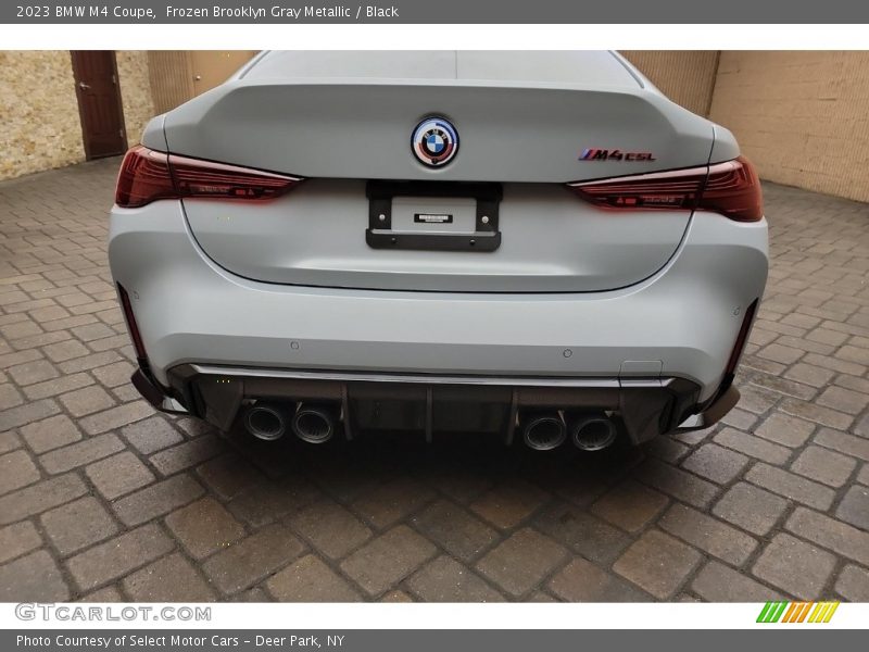 Exhaust of 2023 M4 Coupe