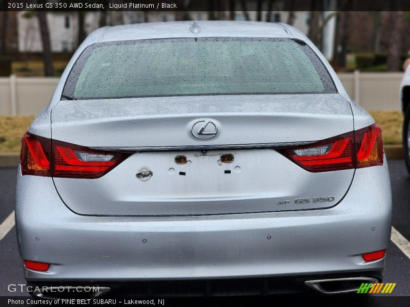Liquid Platinum / Black 2015 Lexus GS 350 AWD Sedan