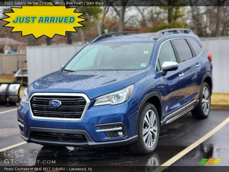 Abyss Blue Pearl / Slate Black 2022 Subaru Ascent Touring