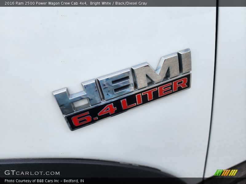 Bright White / Black/Diesel Gray 2016 Ram 2500 Power Wagon Crew Cab 4x4