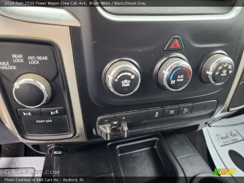 Bright White / Black/Diesel Gray 2016 Ram 2500 Power Wagon Crew Cab 4x4
