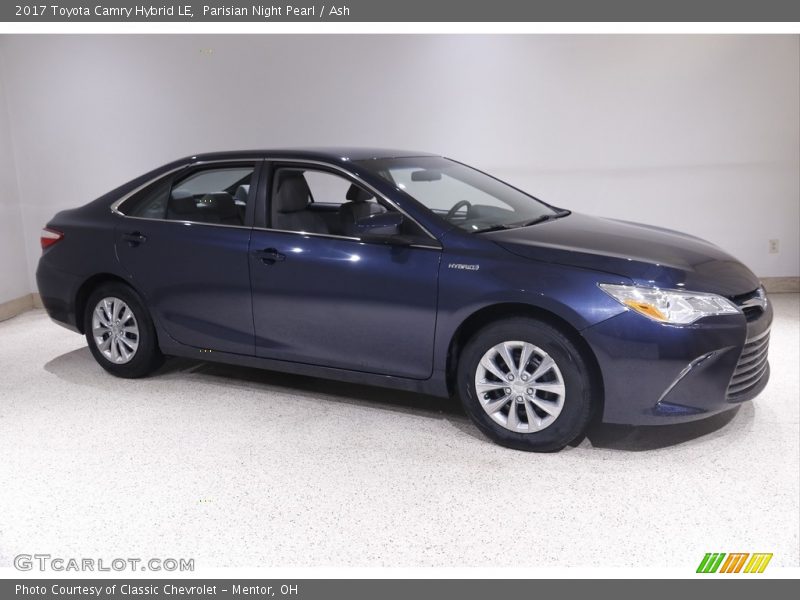 Parisian Night Pearl / Ash 2017 Toyota Camry Hybrid LE