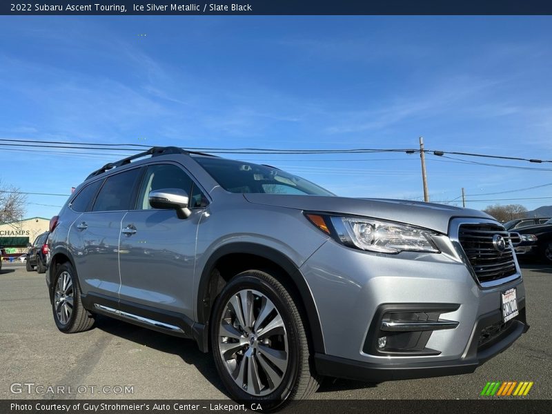 Ice Silver Metallic / Slate Black 2022 Subaru Ascent Touring