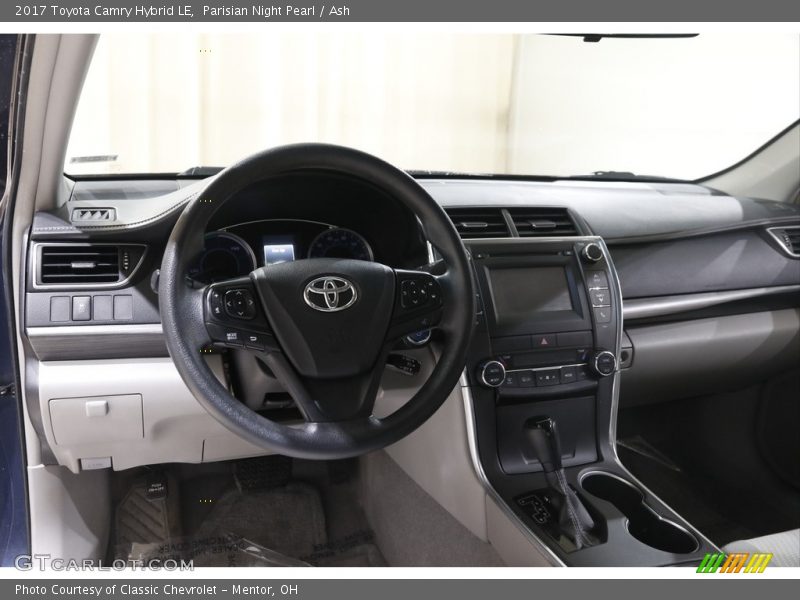 Parisian Night Pearl / Ash 2017 Toyota Camry Hybrid LE