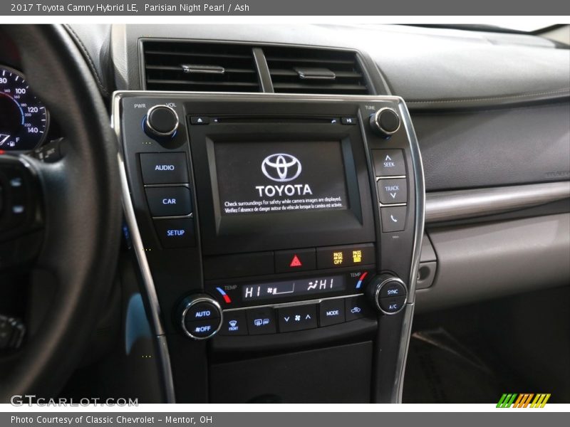 Parisian Night Pearl / Ash 2017 Toyota Camry Hybrid LE